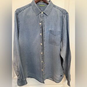 Tommy Bahama Sea Glass Breezer Linen Shirt